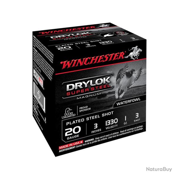 20/76 Drylock Super Steel Magnum 28g plomb N�3 (Calibre: 20/76)