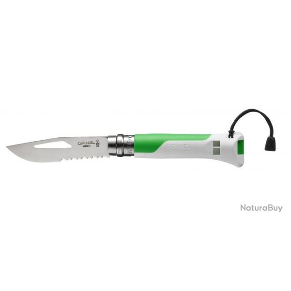Opinel n�8 outdoor fluo Vert