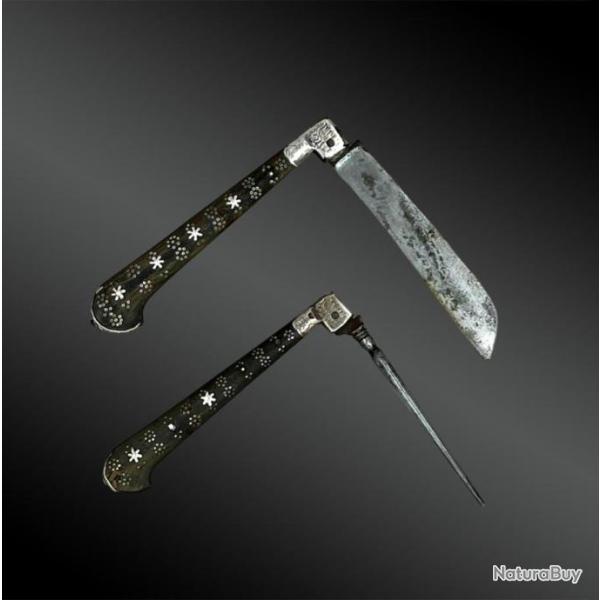 COUVERT PLIANT - Allemagne - Vers 1680