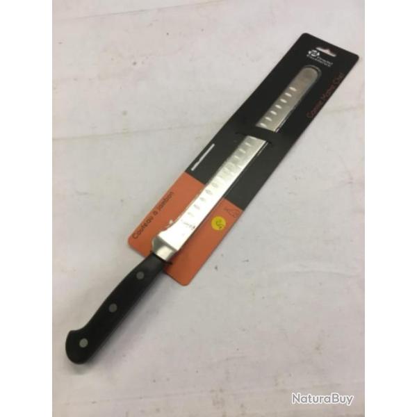 Couteau � jambon lame alv�ol�e