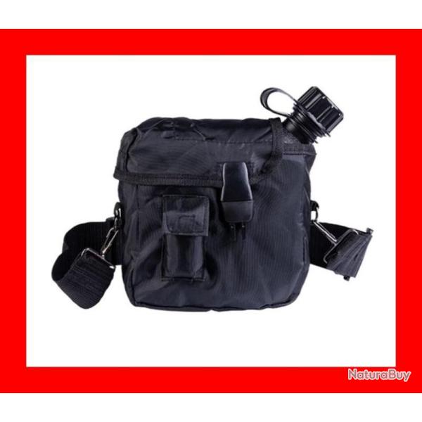 GOURDE 2 L U.S MILTEC NOIRE