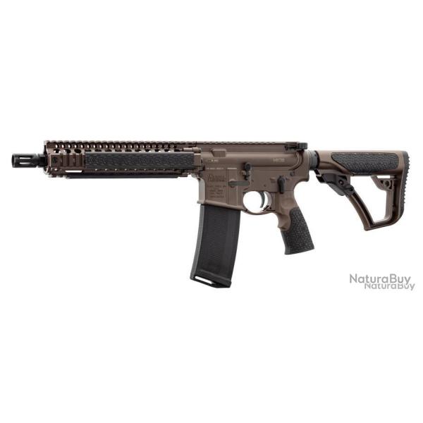 Carabine Type Ar15 Daniel Defense Mk18 Canon 10.3'' Cal.5.56 - Brown - DDM4102