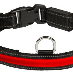 Collier Lumineux Usb Rechargeable Rouge - 85 - NUM785