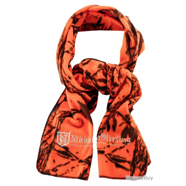 Echarpe Blaze Camo Nikko Stirling - Echarpe Orange Nikko Stirling - VNE