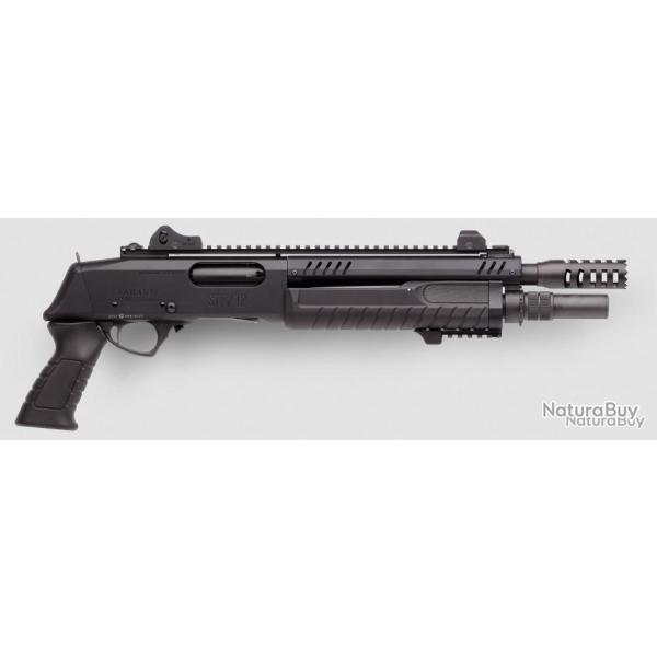Fusil � Pompe Fabarm Stf 12 Short Black 11'' Cal.12/76 - FAR590