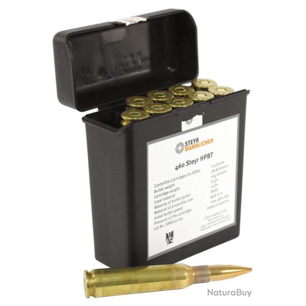 Munition Steyr Calibre . 460 - Munition Calibre 460 Steyr (Prix � L'unit�) - BR460HS