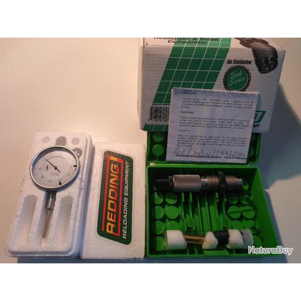 REDDING COMPARATEUR INDICATEUR INSTANTANE / INSTANT INDICATOR CAL 308W / 7.08 / 243 / 260 REF 27139