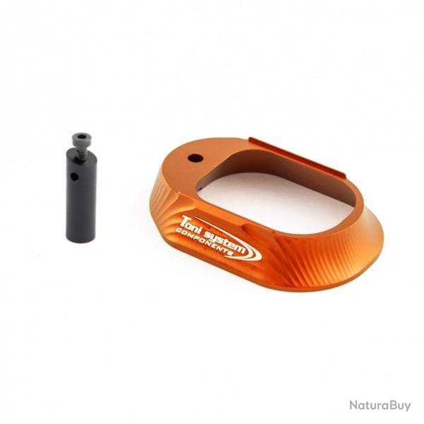 Magwell allg pour Beretta 92x Defensive - TONI SYSTEM - Orange