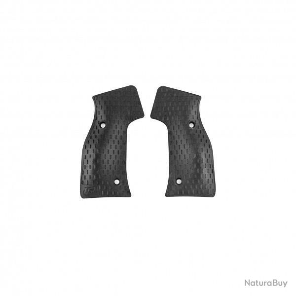 Poign�es de chenille grand mod�le pour AR15 en polym�re - TONI SYSTEM - Noir