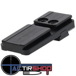 Plaque adaptatrice Aimpoint ACRO pour CZ Shadow 2 sur hausse