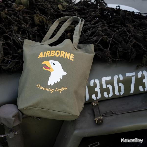 Sac fourre-tout en toile 101st Airborne Division