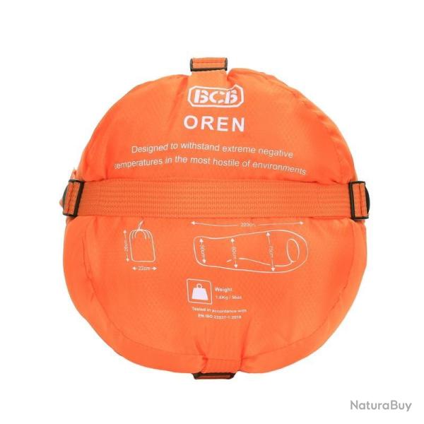 Sac de couchage grand froid "Oren" - rsistant de -7C  0C