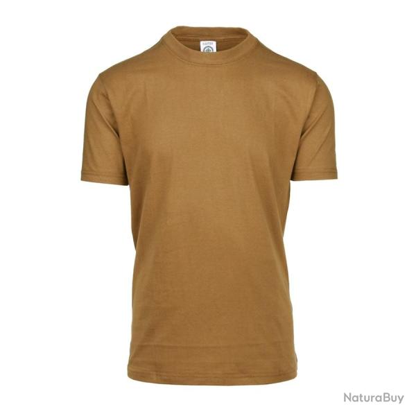 Tee shirt classique homme Couleur Coyote