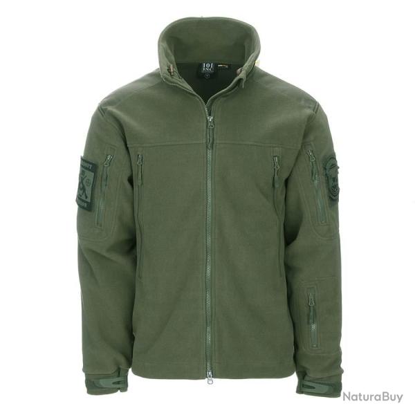 Veste polaire Heavy duty (Couleur Kaki, Taille S)