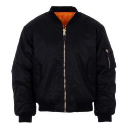 Blouson Bombers Aviateur MA1 Couleur Noir