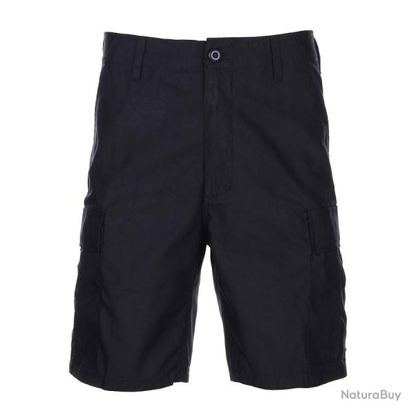 Short BDU Militaire Couleur Noir