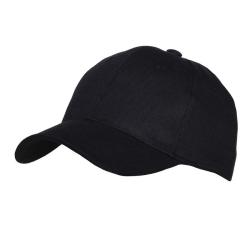 Casquette baseball uni (Couleur Noir)