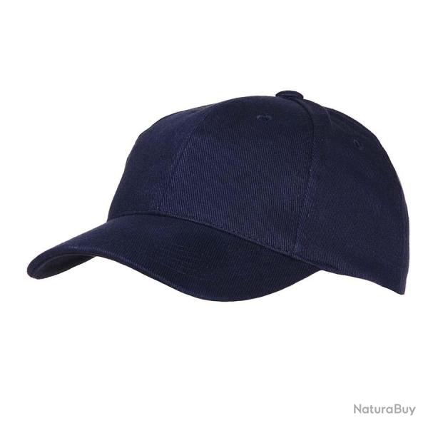 Casquette baseball uni (Couleur Marine)