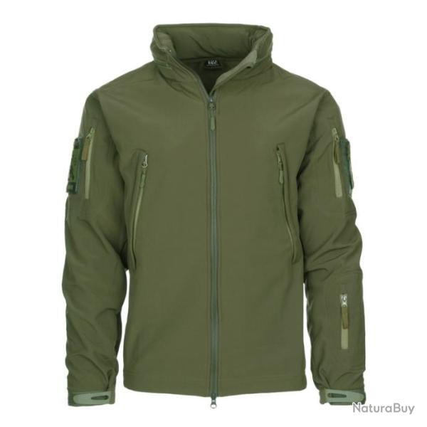 Veste tactique softshell Couleur Kaki