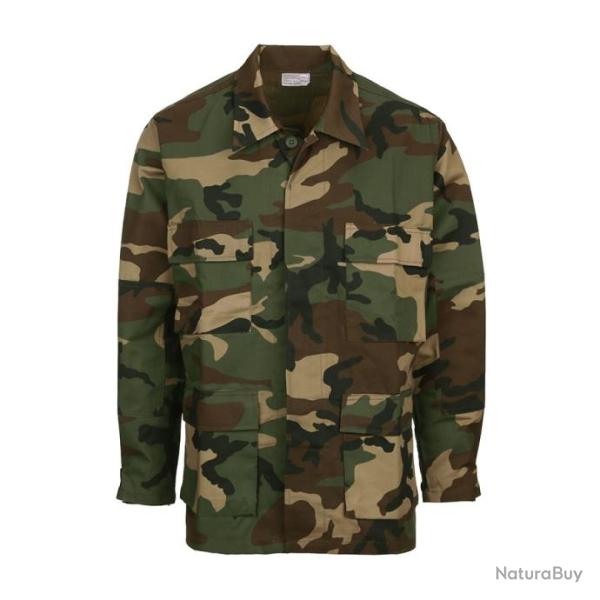 Veste de combat BDU US Army Couleur Camouflage Woodland