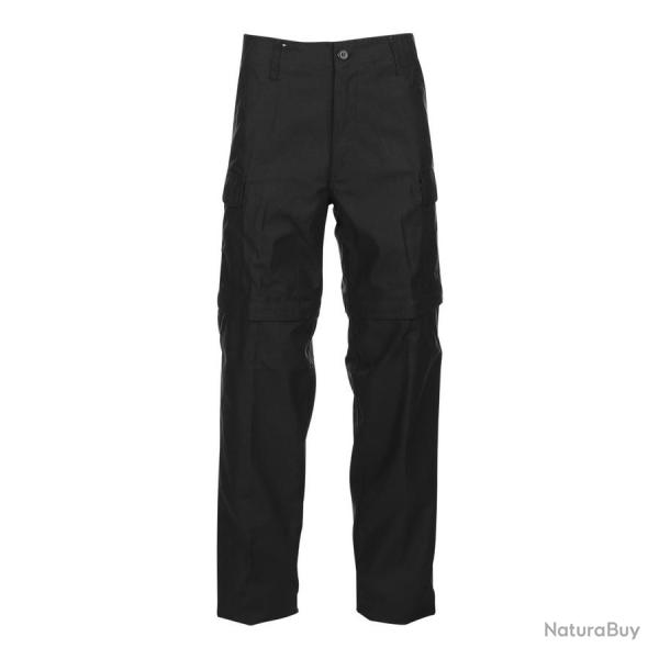 Pantalon de travail 2 en 1 convertible en short Couleur Noir
