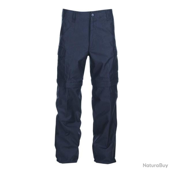 Pantalon de travail 2 en 1 convertible en short Couleur Marine