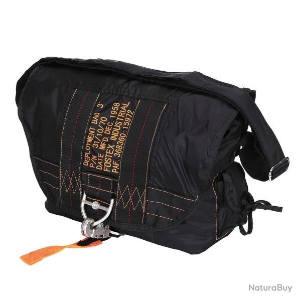 Sac toile parachute n3 (Couleur Noir)