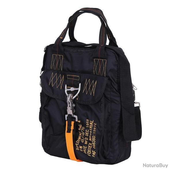 Sac toile parachute n�4 (Couleur Noir)