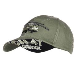 Casquette baseball CH-47 H&eacute;licopt&egrave;re Chinook