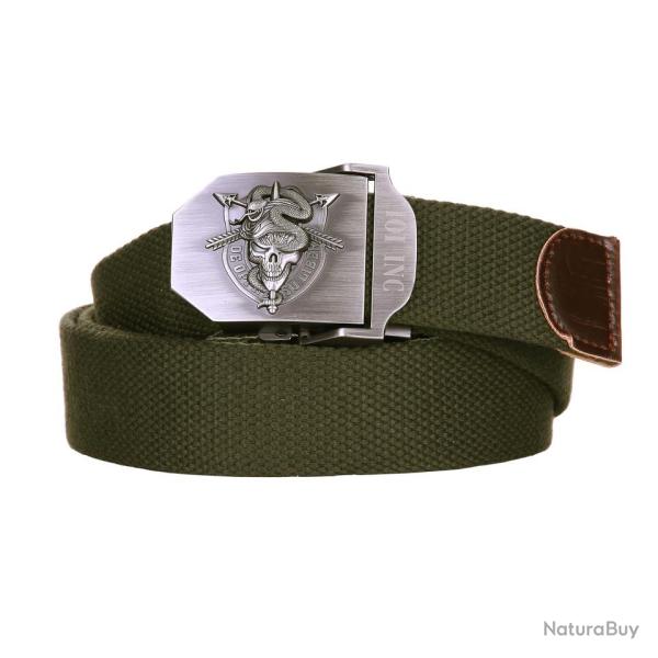 Ceinture toile 35mm De Oppresso Liber Couleur Kaki