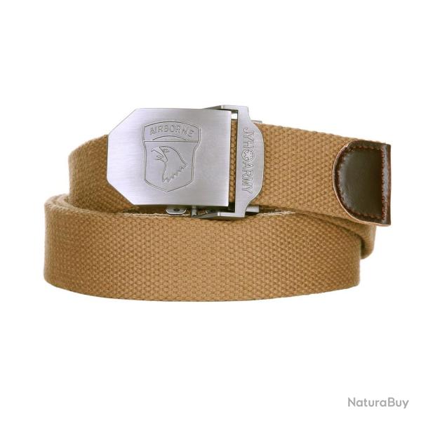 Ceinture toile 35mm Airborne Couleur Coyote