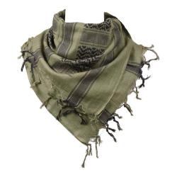 Keffieh imprim&eacute; skull bones Kaki