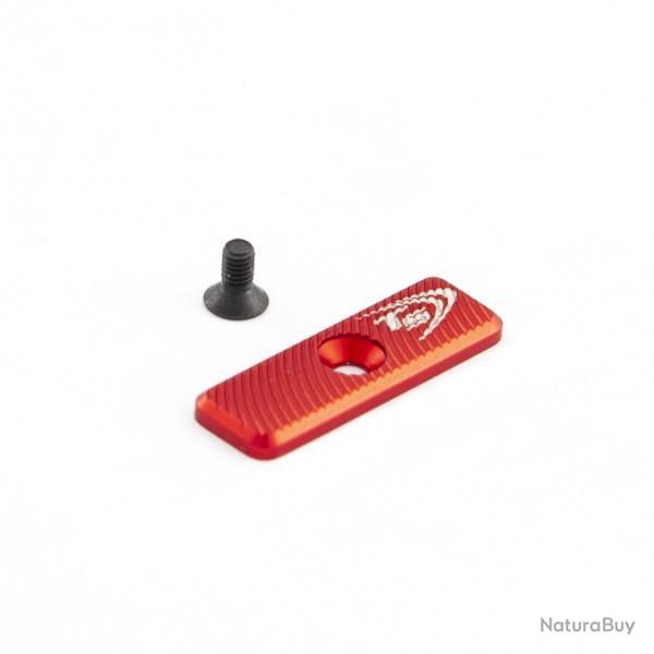 Bouton de d�verrouillage surdimensionn� 30mmx10mm - TONI SYSTEM - Rouge