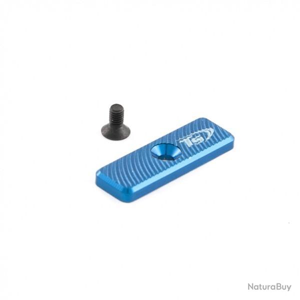 Bouton de d�verrouillage surdimensionn� 30mmx10mm - TONI SYSTEM - Bleue