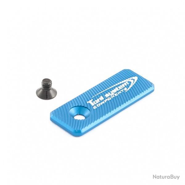 Bouton de d�verrouillage surdimensionn� trou lat�ral 42mmx16mm - TONI SYSTEM - Bleue