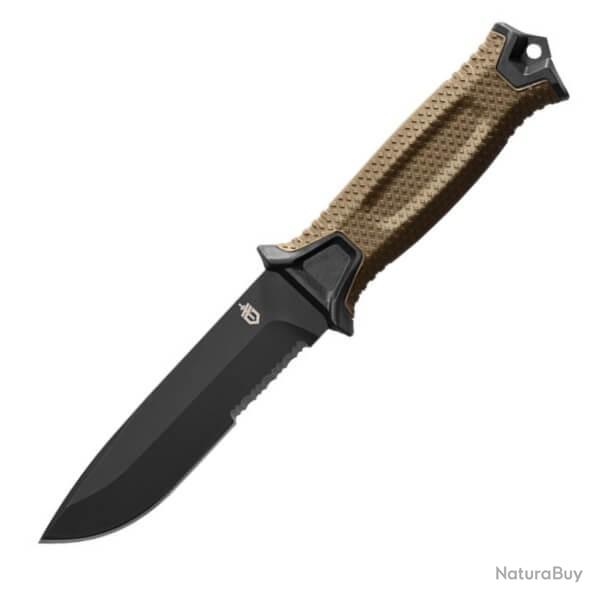 Couteau fixe de survie Gerber Strongarm coyote