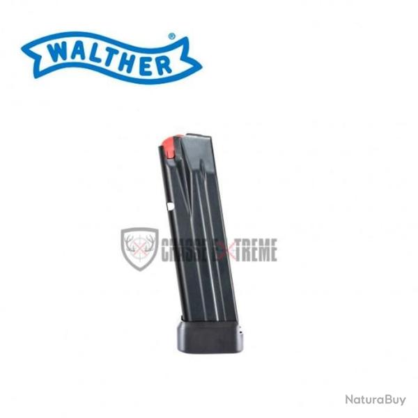 Chargeur WALTHER 17 Coups Cal 9x19 pour Q5, Q4, Ppq - Rallonge Chargeur Alu Bleu