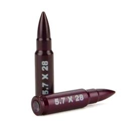 5 douilles amortisseur "Snap cap" cal. 57x28mm en aluminium - A-Zoom
