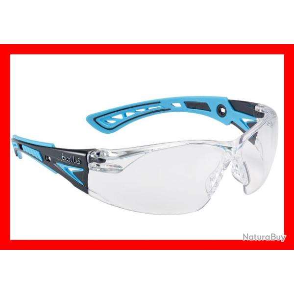 LUNETTES BOLLE RUSH+ PLATINUM VERRES INCOLORES