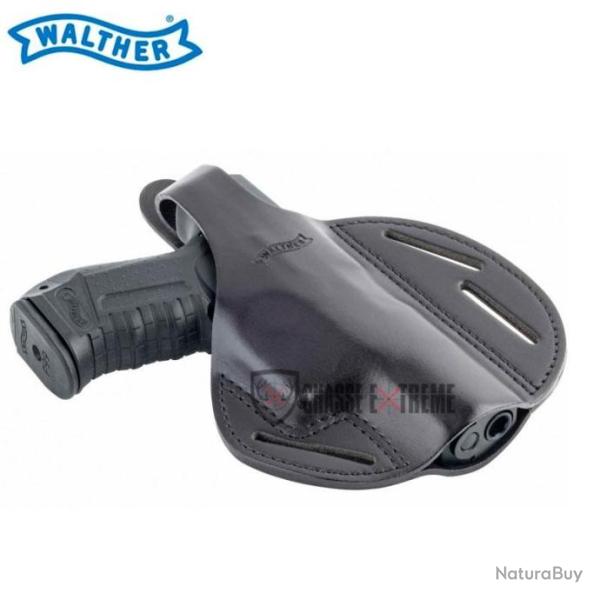 Holster en Cuir R�tention Sangle WALTHER pour P99/H&K P30