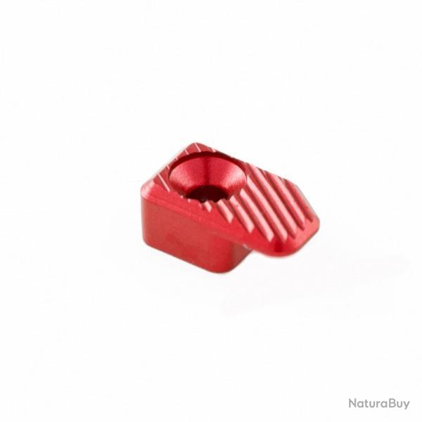 Bouton de d�blocage chargeur surdimensionn� pour Canik - TONI SYSTEM - Rouge