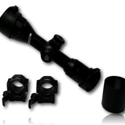 LUNETTE DE TIR 3-9X32 MILDOT ILLUMINEE RAIL.21 DIAM 25.4