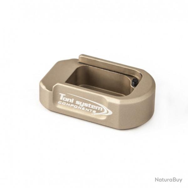 Base pad pour Sig Sauer P320 Full et Compact - TONI SYSTEM - Sable