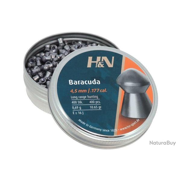 400 plombs Baracuda 4.5mm H&N