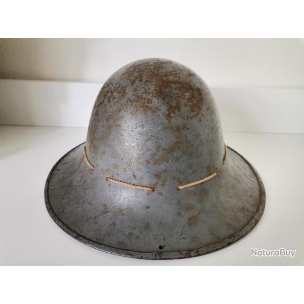 Casque anglais d�fense passive Zuckerman WW2