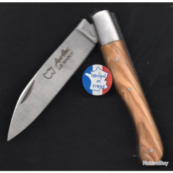 GRATUIT ton AURILLAC grav� � TON Pr�nom Bois d'OLIVIER beau couteau