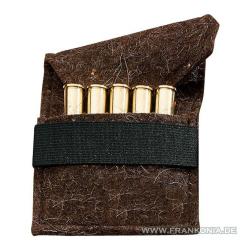 Etuis &agrave; cartouches, pour 5 cartouches balle