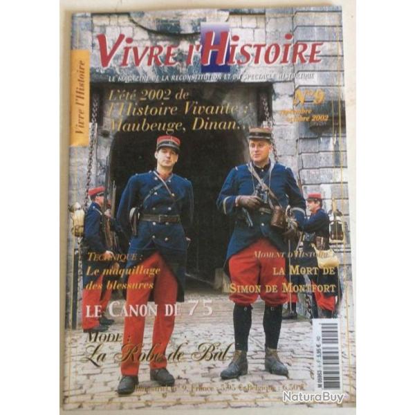 Revue VIVRE L'HISTOIRE - LE CANON DE 75