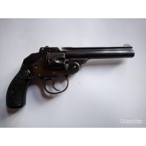 REVOLVER IVER & JOHNSON TOP BREAK HAMMERLESS