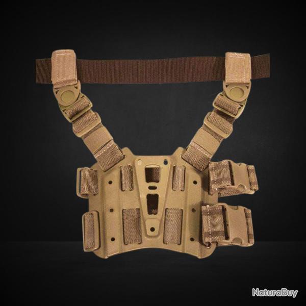 Plaque de cuisse TYPE BLACKHAWK D�sert